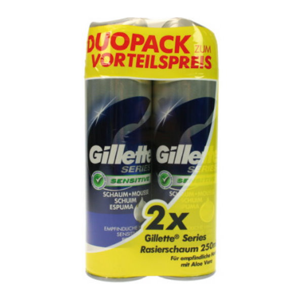 Mousse à raser Gillette Sensitive