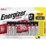 Piles Energizer MAX AA