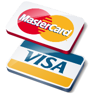 Kreditkarten Mastercard und Visa