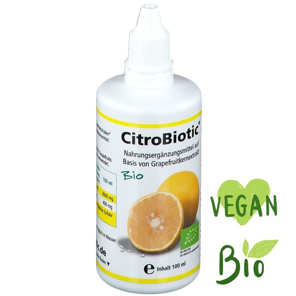 CitroBiotic® - Extrait de pépins de pamplemousse BIO 100ml