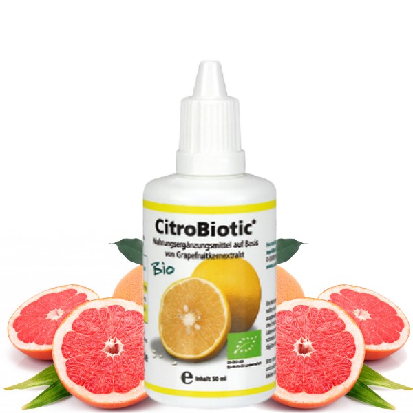 CitroBiotic® – Grapefruitkernextrakt BIO 50ml Vegan
