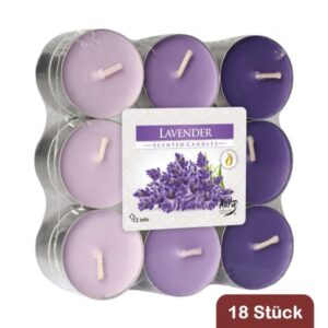 Teelichter Lavendel Duftkerze