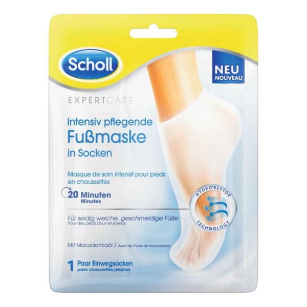 Scholl Expert Care Masque de soin intensif pour les pieds