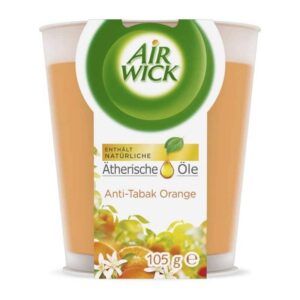 Air Wick Bougie Parfumée Bien-être Anti-Tabac Orange PB