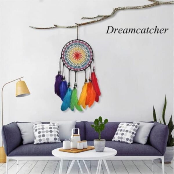 Regenbogen Traumfänger Handgemacht Zimmer