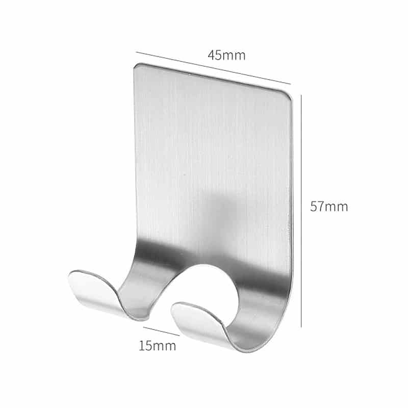 Dimensions du support en acier inoxydable pour rasoirs