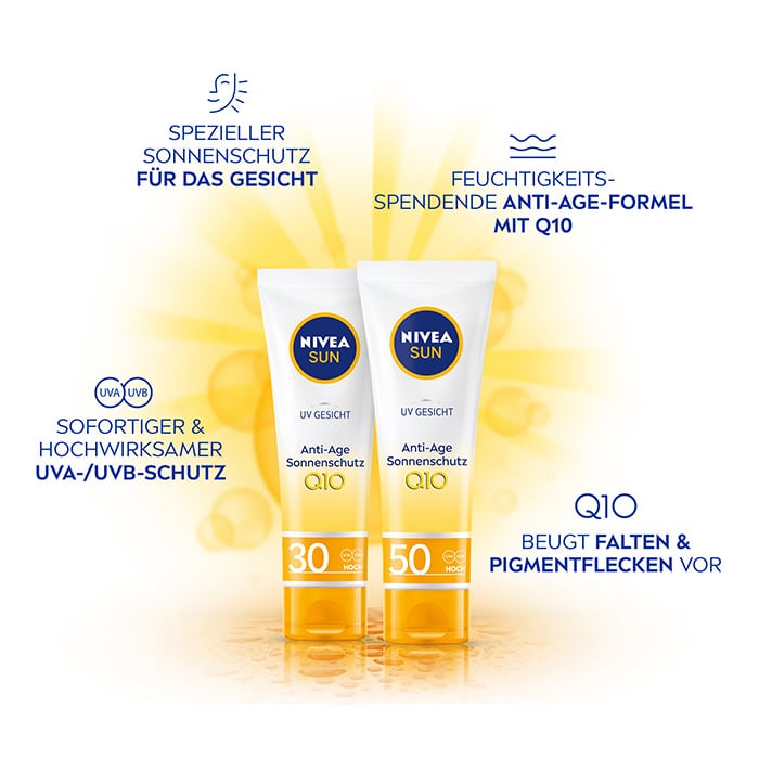 NIVEA SUN Q10 Crème solaire