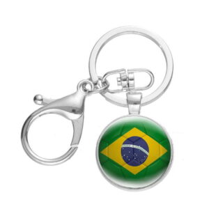 Schlüsselanhänger Flagge Brasil