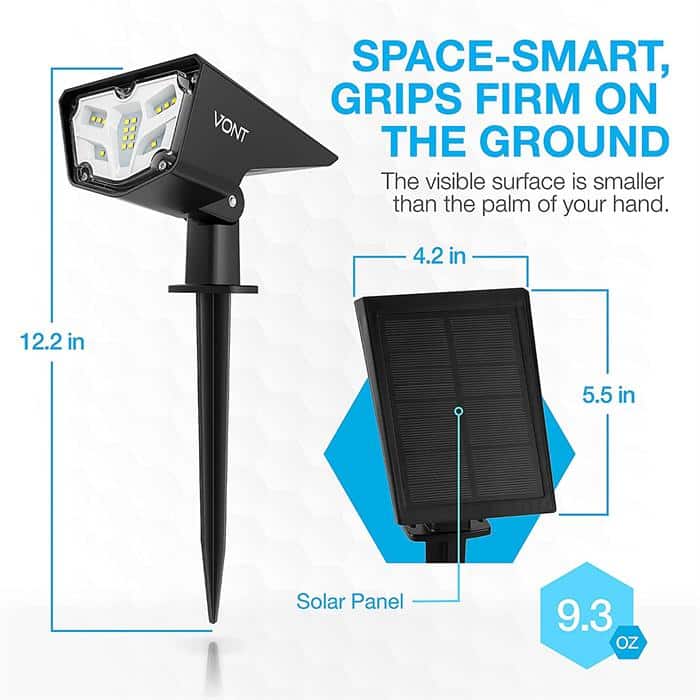 led-solar-outdoor-spot